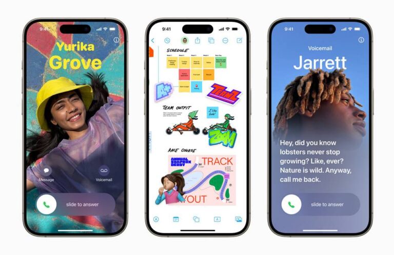 Apple iOS iphone på telefoner