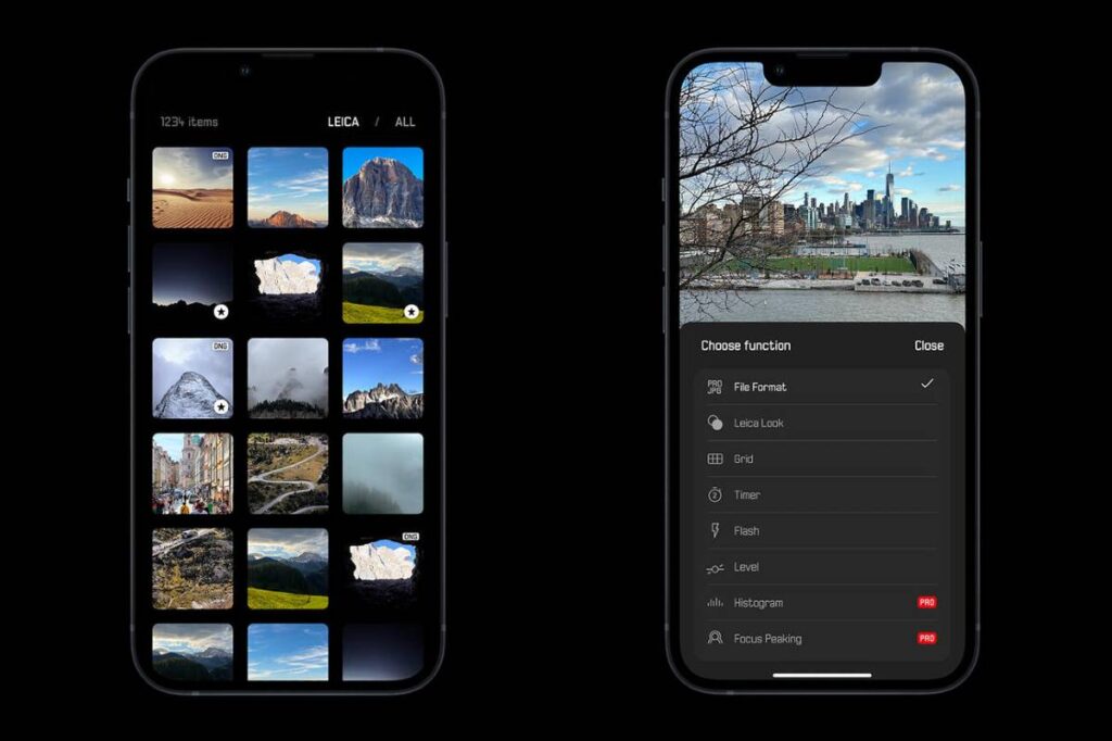 Leica iPhone App Lux