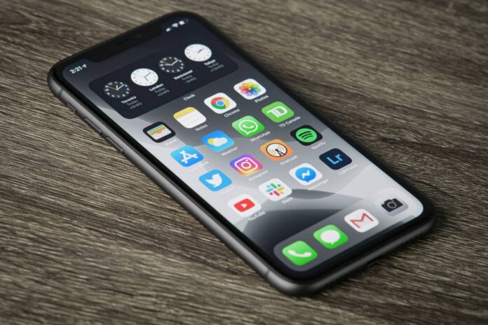 Appar mot matsvinn på en iphone